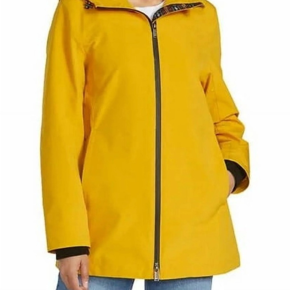 Pendleton Women's Mustard Warm Rain Coat - Picture 3 of 5